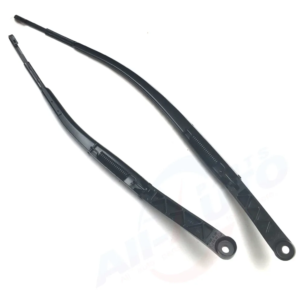 2pcs Front Left Right Black Metal Windshield Wiper Arms Fit For Accord
