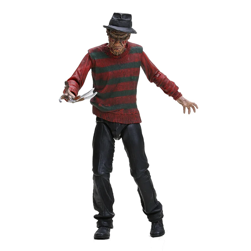 

NECA A Nightmare on Elm Street Freddy Krueger 30th PVC Action Figure Model Toys Dolls For Collections 7" 17CM