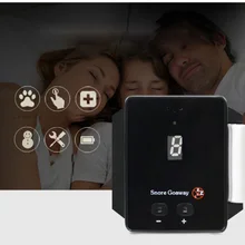 Удобный домашний сон для взрослых Храп Пробка браслет устройство против храпа, чтобы остановить храп