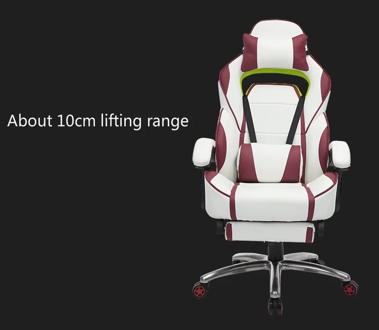 Креативное игровое кресло многофункциональный массажный компьютерный стул Эргономика бытовой стул с подставкой для ног поворотный стул