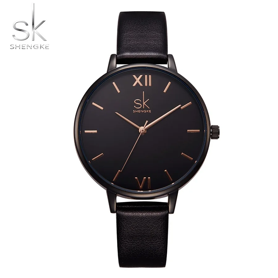 

SK Watch Women Top Luxury Brand Fashion Ladies Wrist Watches Thin Strap Watch Reloj Mujer Marble Dial Clock Relogio Feminino New