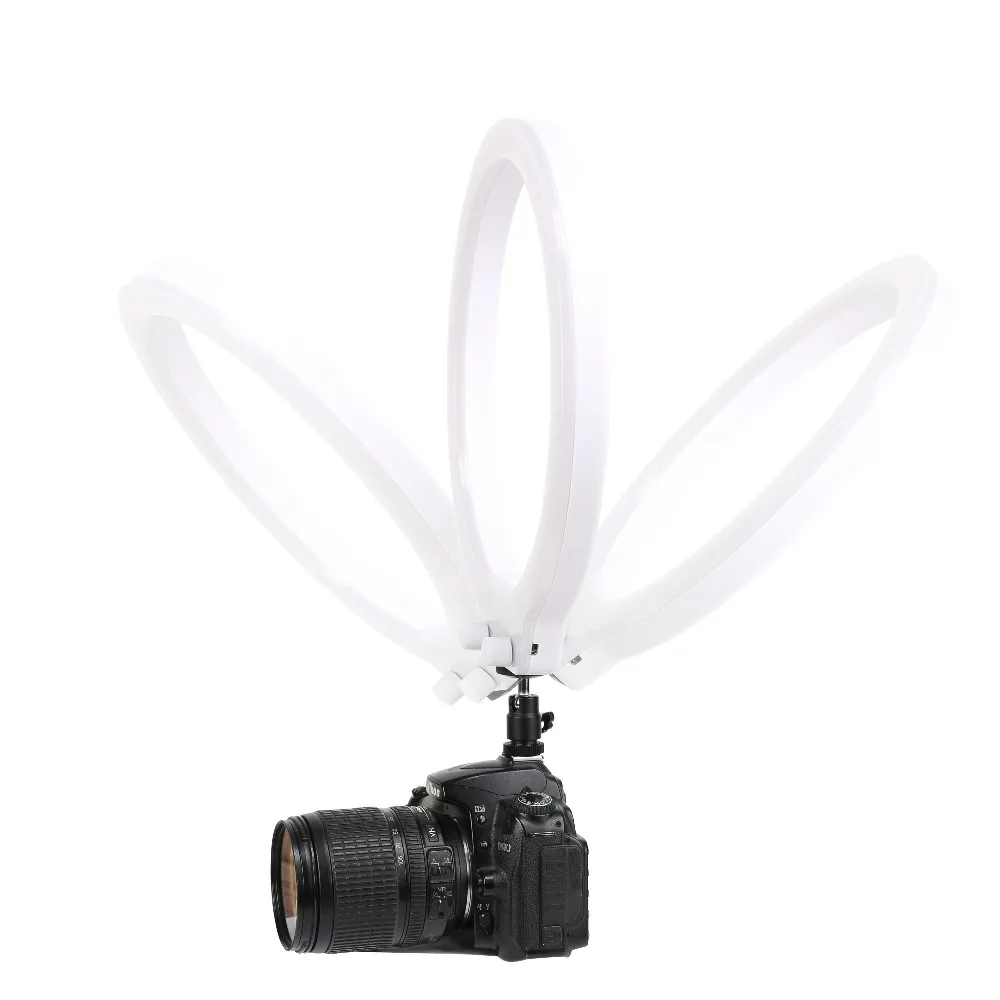 Zomei ZM128 камера Студия видео портативное кольцо для фотосъемки 3200 K 5500 кольцевая