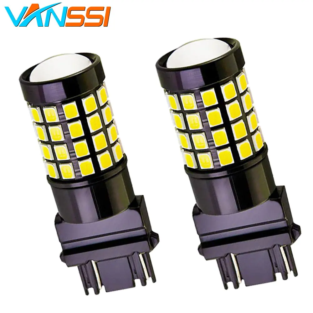 VANSSI 2x супер яркий 3157 4157 3357 3457 3156 3057 3157NA светодиодный фонарь для заднего хода стоп