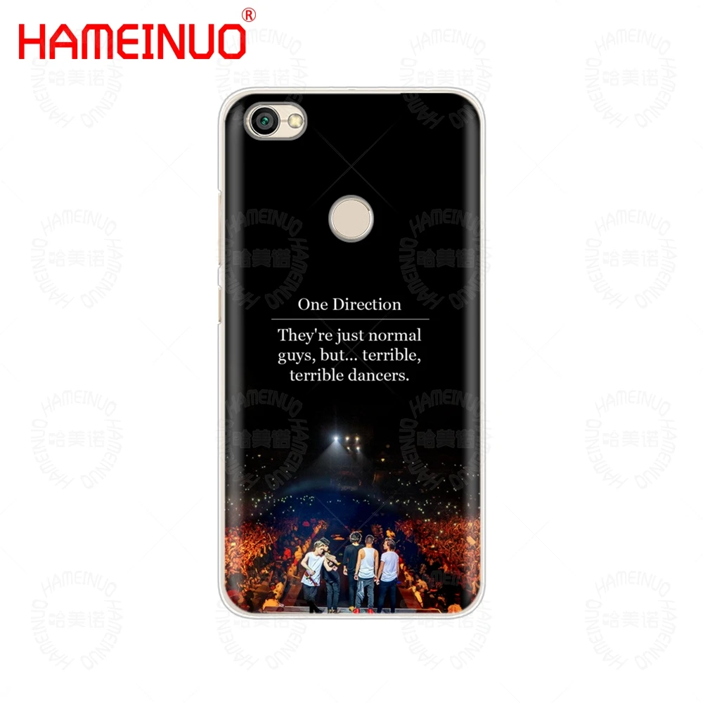 HAMEINUO One Direction 1d Louis Tomlinson Cover phone Case for Xiaomi redmi 5 4 1 1s 2 3 3s pro PLUS redmi note 4 4X 4A 5A