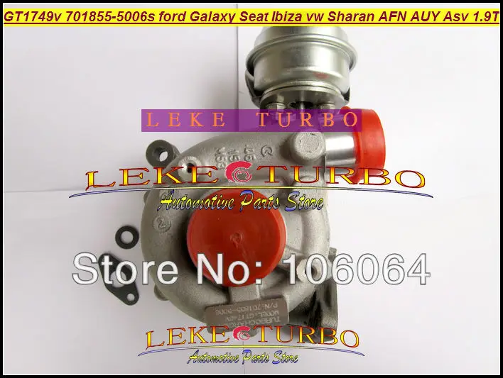 Бесплатная доставка GT1749V 701855 0006 0002 028145702SX Turbo для Ford Galaxy Ibiza VW Sharan AFN AUY ASV AVG 1.9L TDI|ship