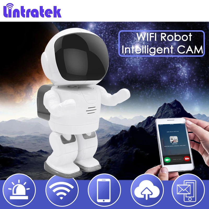 

Lintratek Robot Camera IP Wifi Baby Monitor 960P Wireless CCTV Surveillance Home Security Camera IR Night Vision Camara IPcam 39