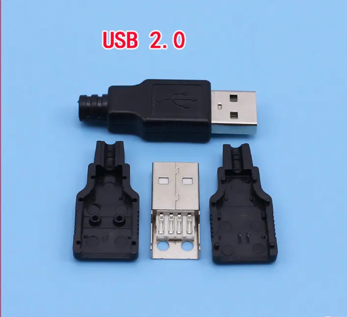 1 пара USB разъём сделай сам 2 0 микро разъемов|connector charge|connector maleconnector usb |