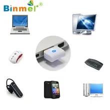 Binmer новое соединение через usb и беспроводное, через Bluetooth 4,0 CSR адаптер аудио передатчик Win XP Vista 7 8 Sep 13