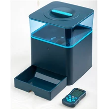 Электронный программируемый автоматический питатель для домашних животных беспроводной LAN Romote управление Bluetooth дозатор еды для собак 8L