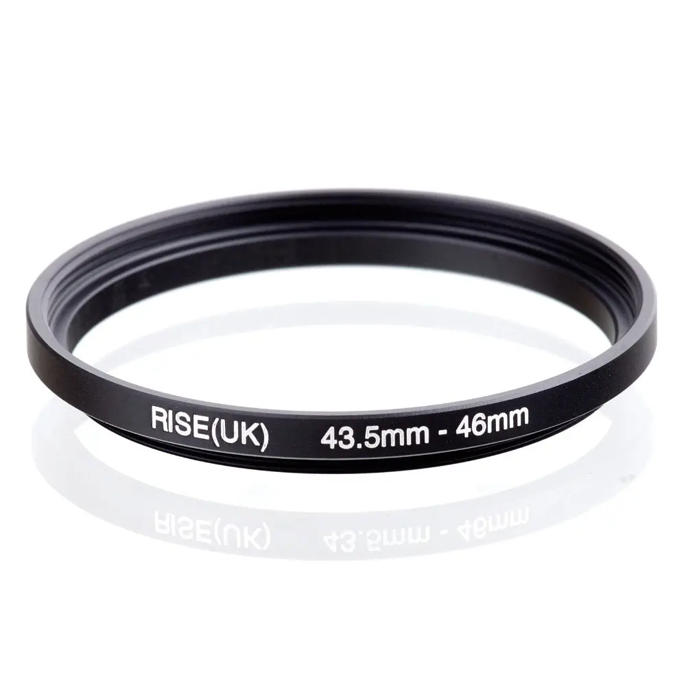 

original RISE(UK) 43.5mm-46mm 43.5-46mm 43.5 to 46 Step Up Ring Filter Adapter black free shipping