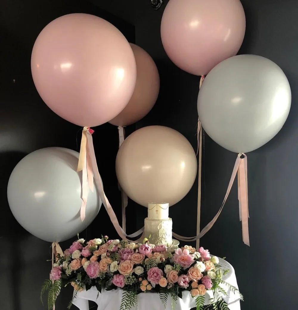 1 шт. 3" гигантский мгновенной проявки Macaroon воздушные шары 18 дюймов конфеты светильник Румяна латексные воздушные шары для дня рождения, свадьбы, годовщины вечерние Декор
