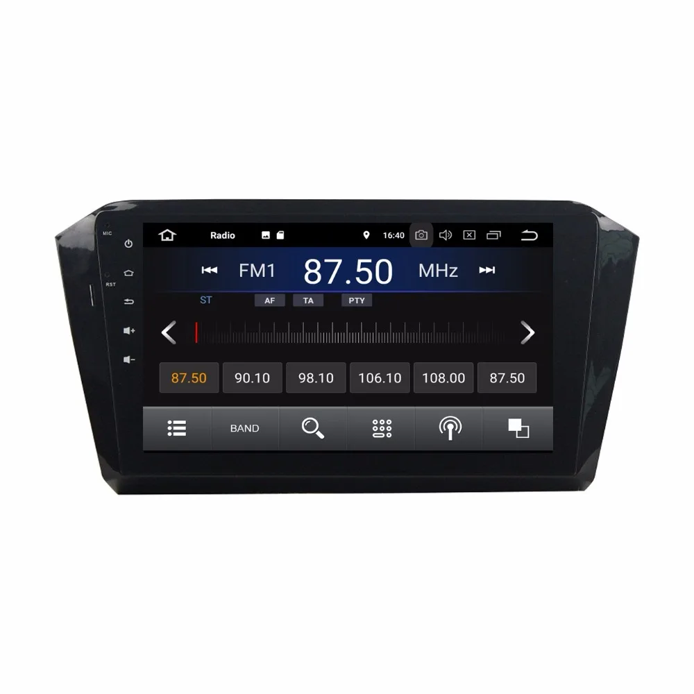 Clearance Quad Core 10.1" Android 8.1 Car DVD Player for VW Volkswagen Magotan 2016 2017 With 2GB RAM Radio GPS WIFI Bluetooth 16GB ROM 2