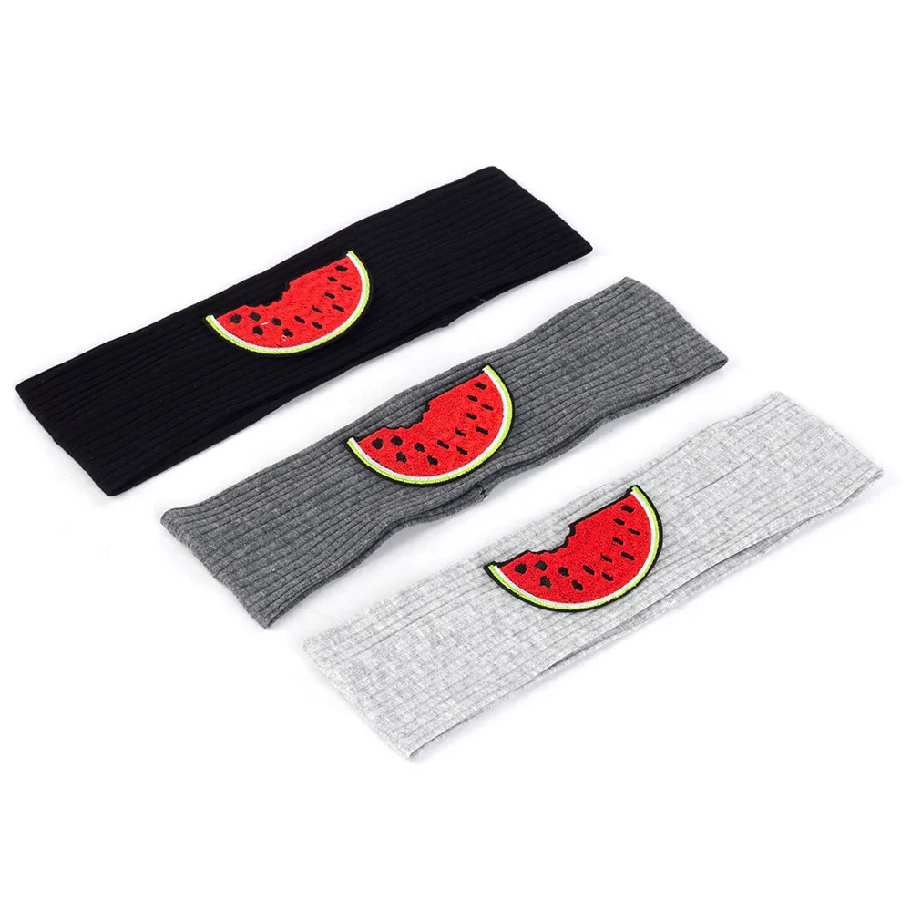 

Summer New Fashion Newborn Hair Bands Boys Sports Summer Turban Cotton Elastic Headband For Girls Watermelon Baby Headbands