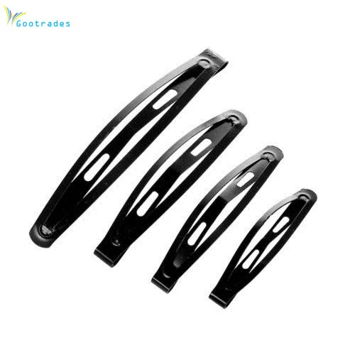 

12Pcs Per Lot Black Solid Color Girls Hairpin Hair Clips Snap Band Hairpins Women Hair Accessories Barrettes Headwear