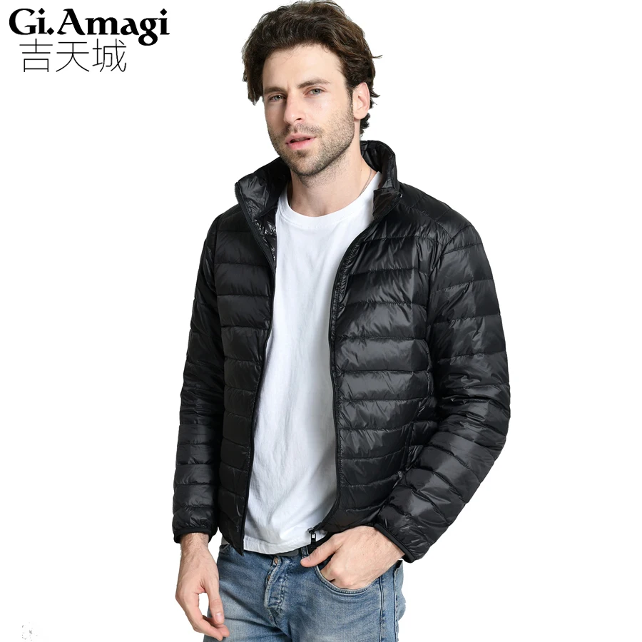 2017 Spring Autumn season 90% duck down Jacket Men Ultra