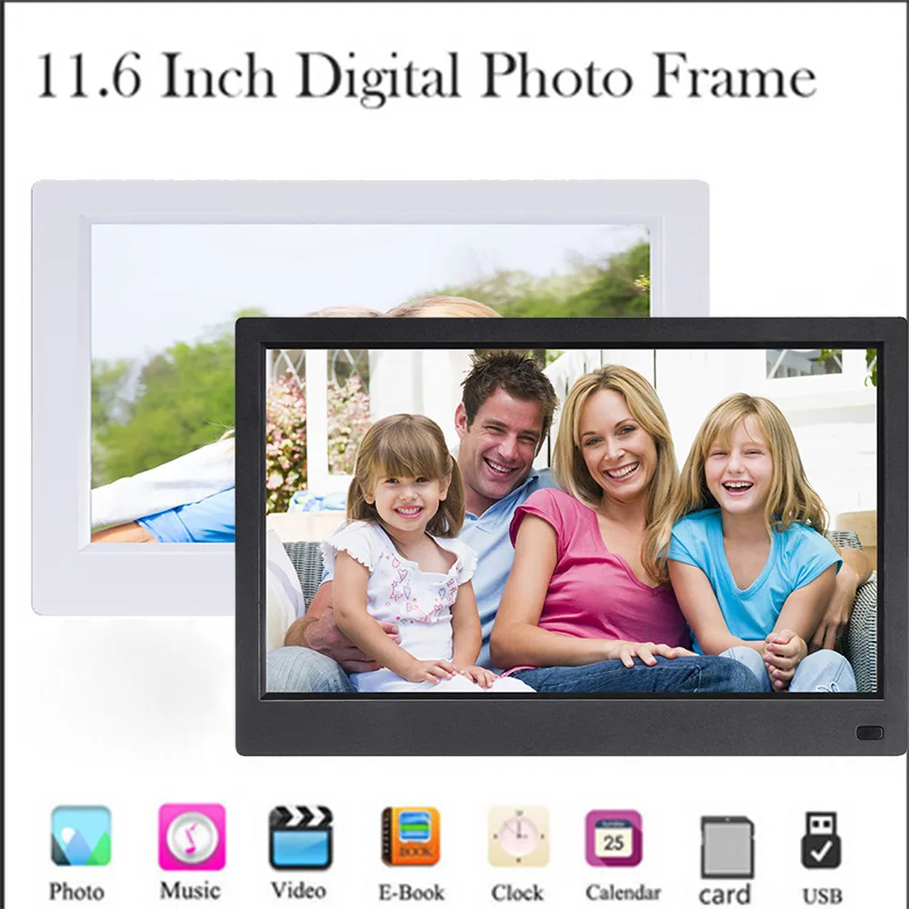

11.6-Inch Front Screen Button High-Definition Screen Digital Photo Frame O.26