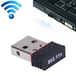 Мини-usb Wi-Fi беспроводной сети Dongle Wi Fi 802.11B/G/N адаптер для портативных ПК