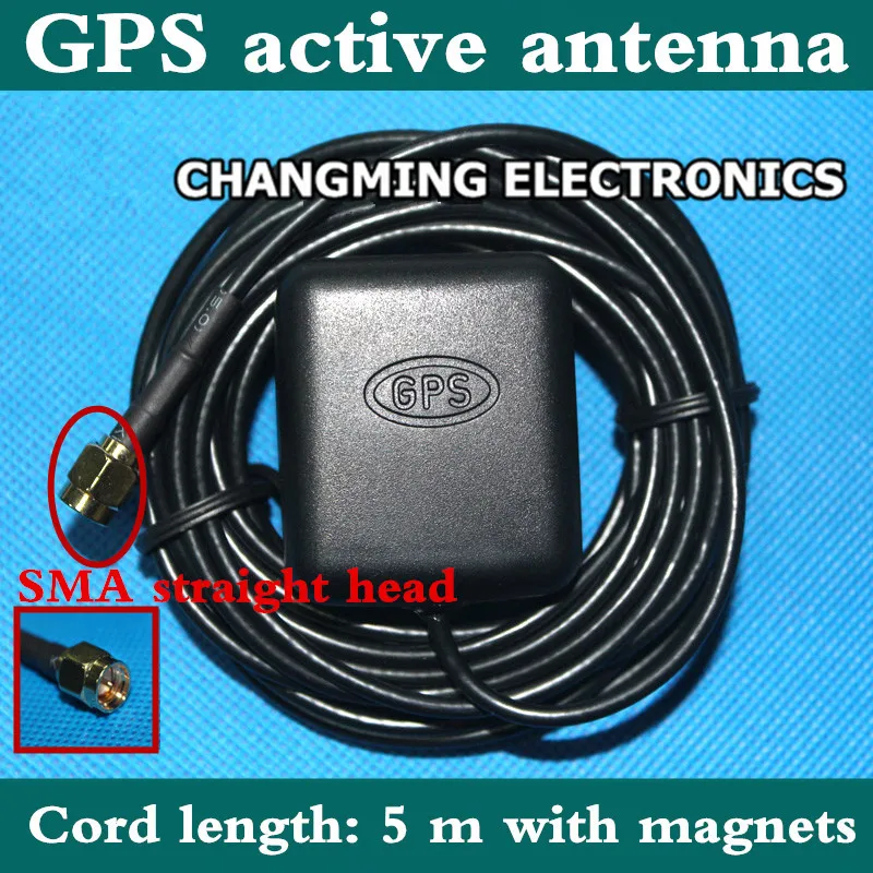 GPS antenna/SMA straight/ 5m long/super signal/navigation locator/car