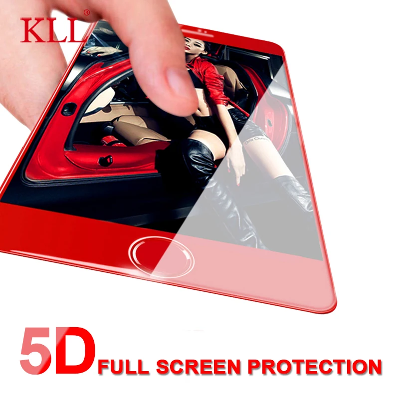Koop 5D (3D 4D Upgrade) 9 H Volledige Cover Gehard Glas voor iPhone 6 6 s 7 Plus Screen Protector Cover Protector Film Beschermende Glas