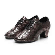 Обувь для латинских танцев для женщин; обувь для фитнеса; кожаная обувь для взрослых; спортивная обувь для танцев на квадратном каблуке; современный танец; матросские кроссовки; подошва