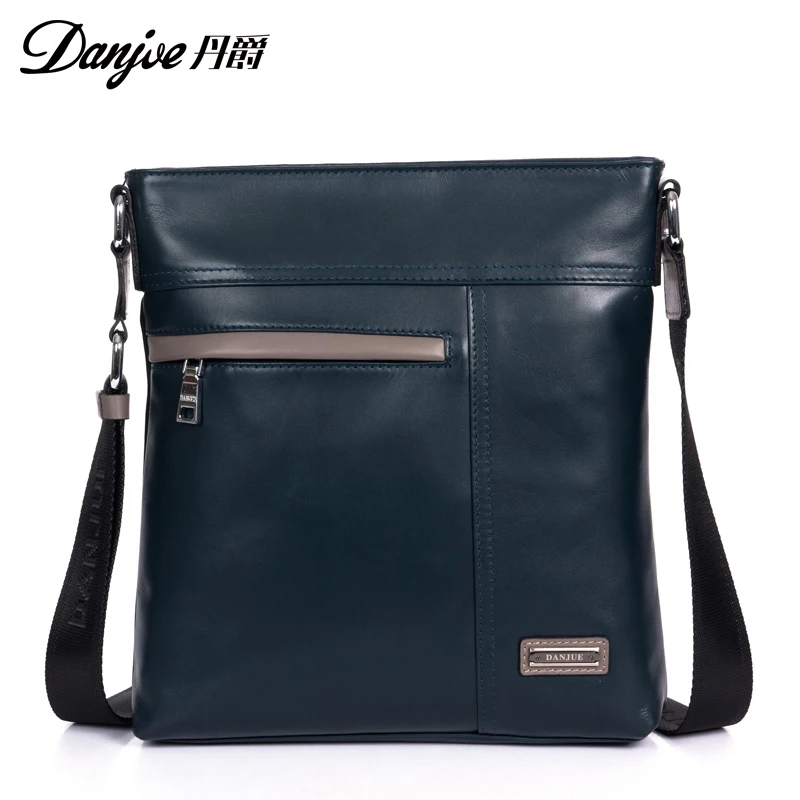

Men Luxury Genuine Cow Leather Shoulder Bags Fashion Real Leather Business Men Messenger Bags Cowhide Male Crossbody Bags