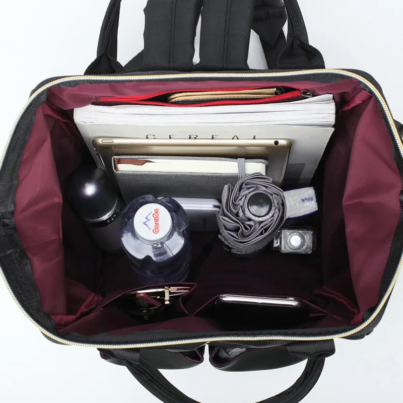

2019 Baby Diaper Backpack Large Capacity Waterproof Nappy Bag Kits Multi-function Mother Baby Care Bag To The Hospital