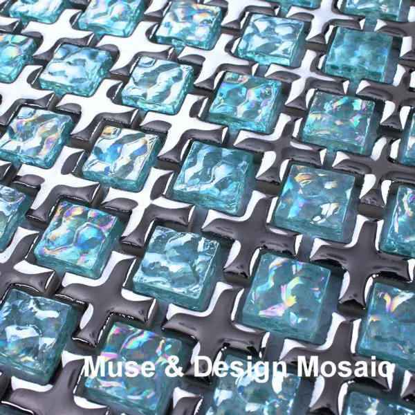 Diseñador de mosaicos de vidrio compra lotes baratos de ... Diseño Backsplash Bar