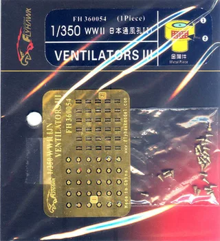

Assembly model Yingxiang Ventilation holes for Japanese World War II ships 3 Retrofit Etch sheet