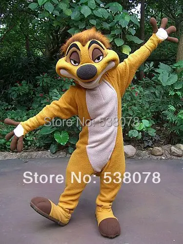 Высококачественный костюм талисмана Timon персонаж из мультфильма для взрослых