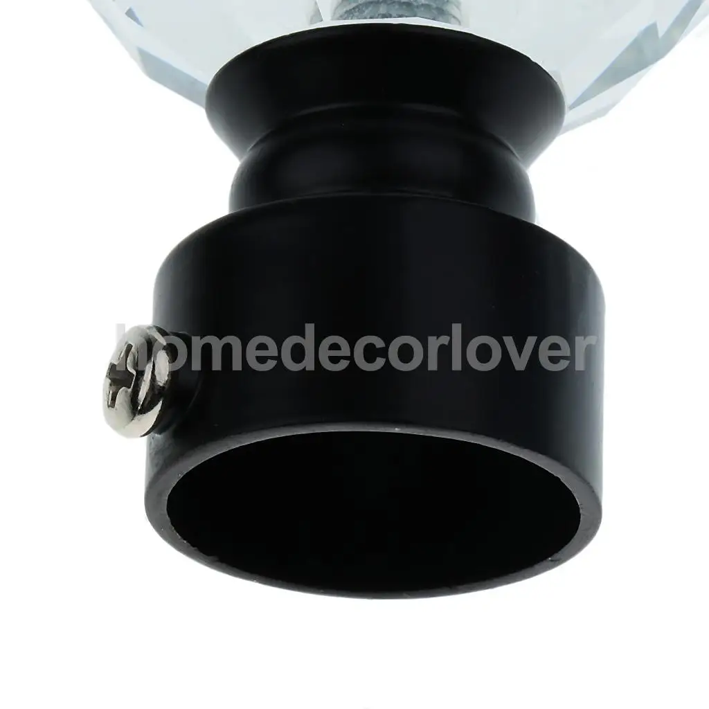 2PCS Window Curtain Drapery Rod/Pole End Cap Rod Head Cap for Curtain Poles with 28mm Inner Dia	