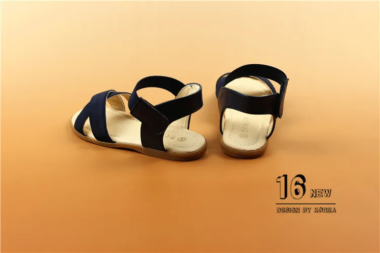 Обувь для детей для девочек обувь в римском стиле простая римские сандалии для девочек Эластичная лента эластичная ткань детская обувь летние босоножки для девочек
