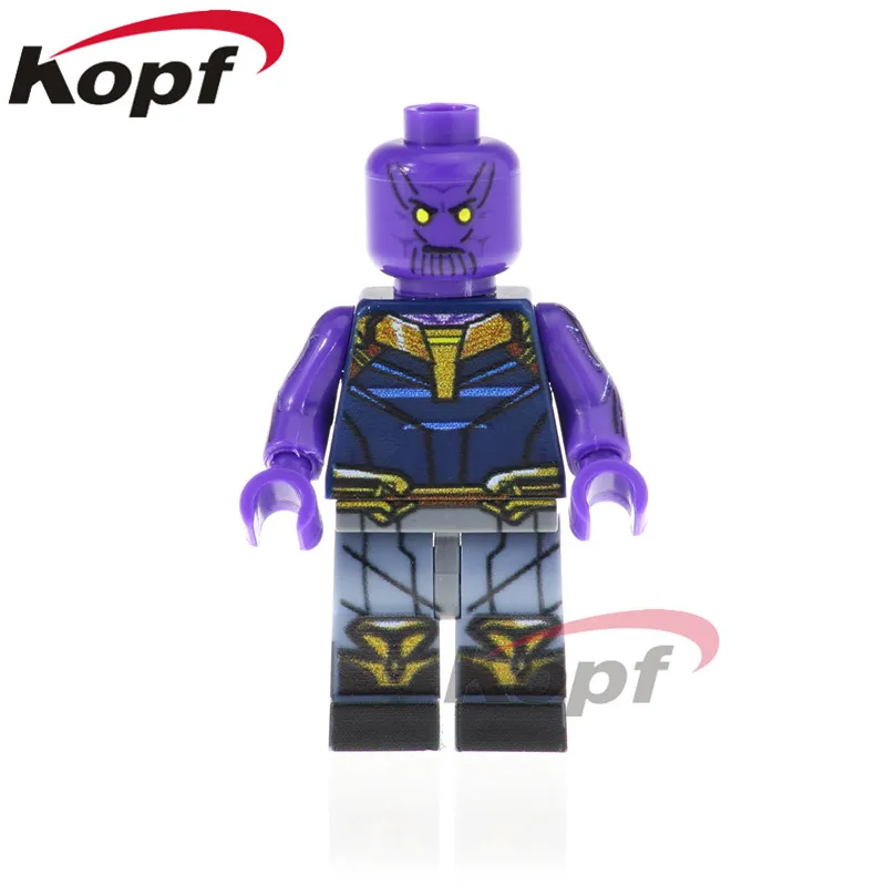

Single Sale Building Blocks Super Heroes Infinity War Thanos Hulk Batman Grayson Punisher Figures Model Toys For Children PG1501