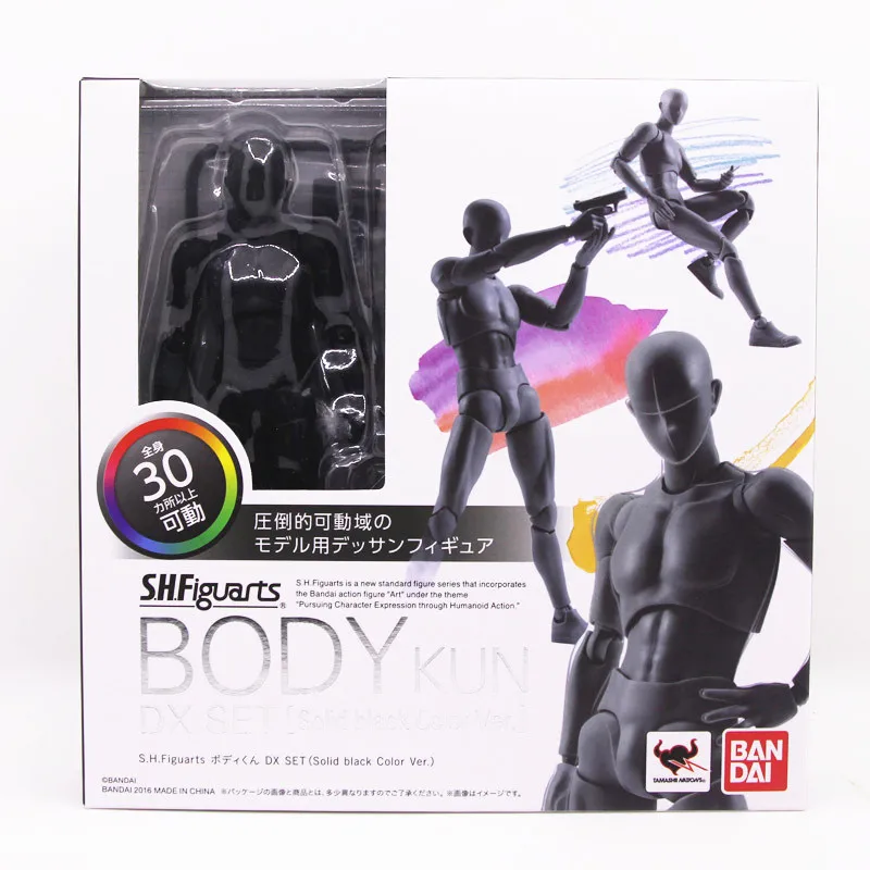 15 см многожильные подвижные фигурки SHFiguarts BODY KUN/BODY CHAN серый/оранжевый цвет Ver ПВХ фигурка Коллекционная модель игрушки