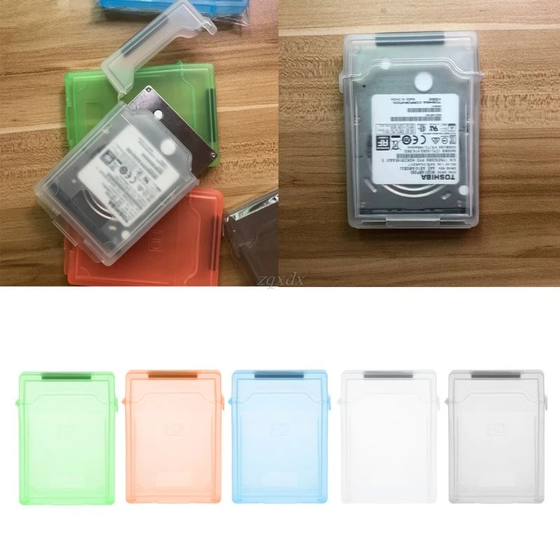 

New 2.5 inch IDE SATA HDD Hard Disk Drive Protection Storage Box Protective Cover