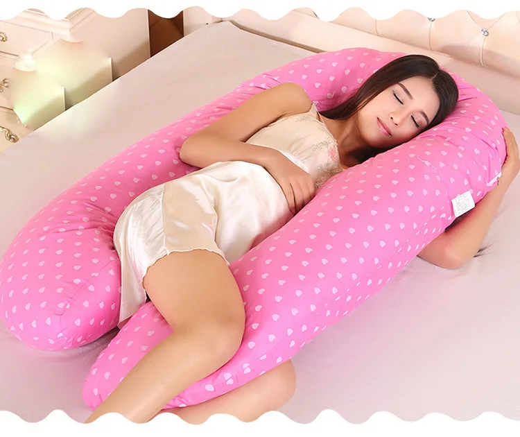 U-образный подушки для беременных беременности комфортно тела Подушка для беременных и кормящих для беременных Для женщин сбоку Подушка