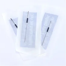 500 шт. Постоянный стерилизованное макияж иглы 5R зубец иглы для бровей Pen Профессиональные татуировки иглы