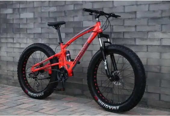 Best Beach bicycle MTB 26*4.0 Tires Disc brake Snow bicycle 27 speed Aluminum fat bikes Double Suspension Spoke Wheels 1 Best Beach bicycle MTB 26*4.0 Tires Disc brake Snow bicycle 27 speed Aluminum fat bikes Double Suspension Spoke Wheels 1