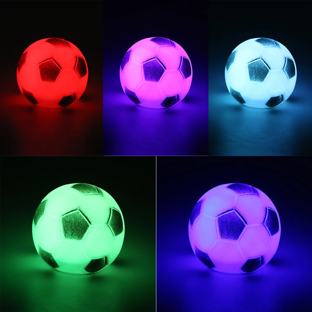 

ITimo Color Changing LED Football Night Light Children Gift Bedroom Decoration for Kid Baby Bedside Atmosphere Lamp