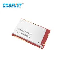 868 MHz SI4463 SPI беспроводной радиочастотный модуль трансивер большой дальности CDSENET E10-868MS30 SMD 6000 м 1 Вт радиочастотный передатчик и приемник 868 МГц