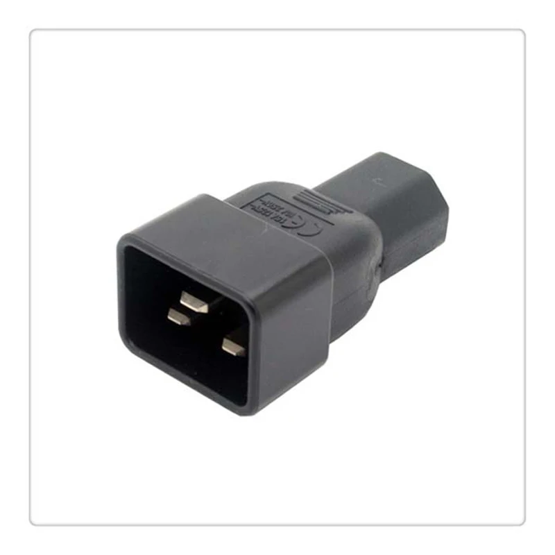 IEC 320 C13 в C20 угловой адаптер IEC320 переменного тока переходник тока|plug converter|iec320 c20iec
