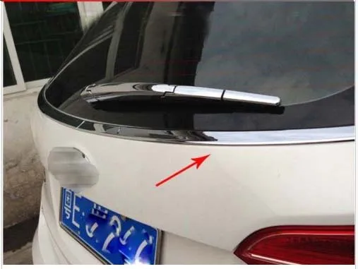 

chrome rear window side cover trim fit for hyundai Santa Fe sport 2013