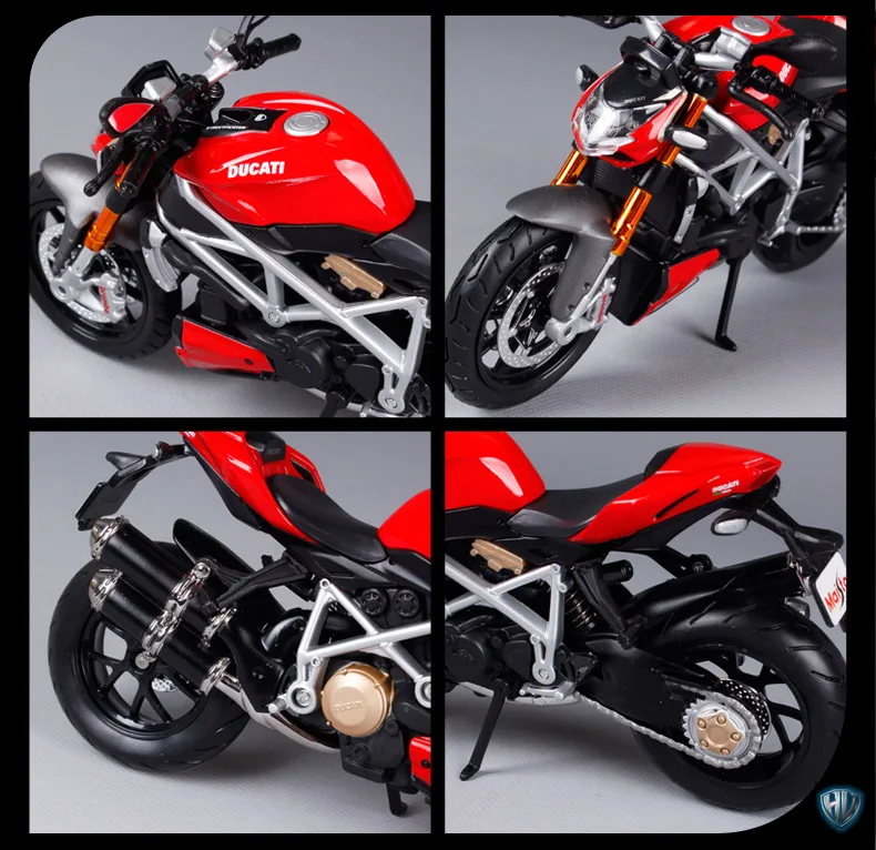 Maisto 1:12 Ducati Mod. Streetfighter S модель мотоцикла 31197