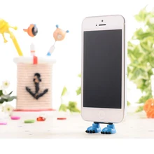 Милая обувь в форме ног Пылезащитная пробка Kawaii порт зарядки Пылезащитная заглушка подходит для samsung для телефона Android