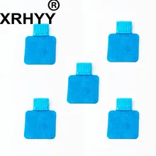 5 шт. синий самоклеящаяся Кожаная подставка для ручек с эластичная петля для ноутбуков, журналы, проектировщиков и Календари