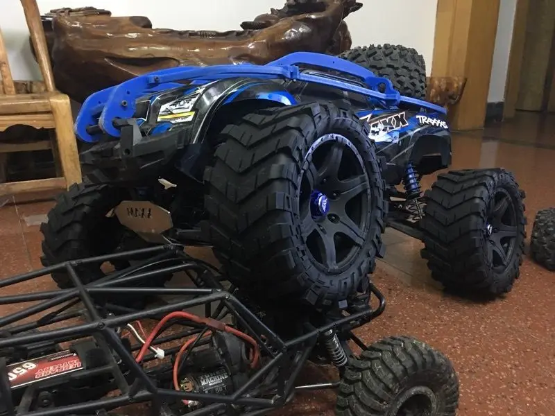 Колеса водонепроницаемые износостойкие шины RC Monster truck для TRAXXAS X-MAXX X MAXX