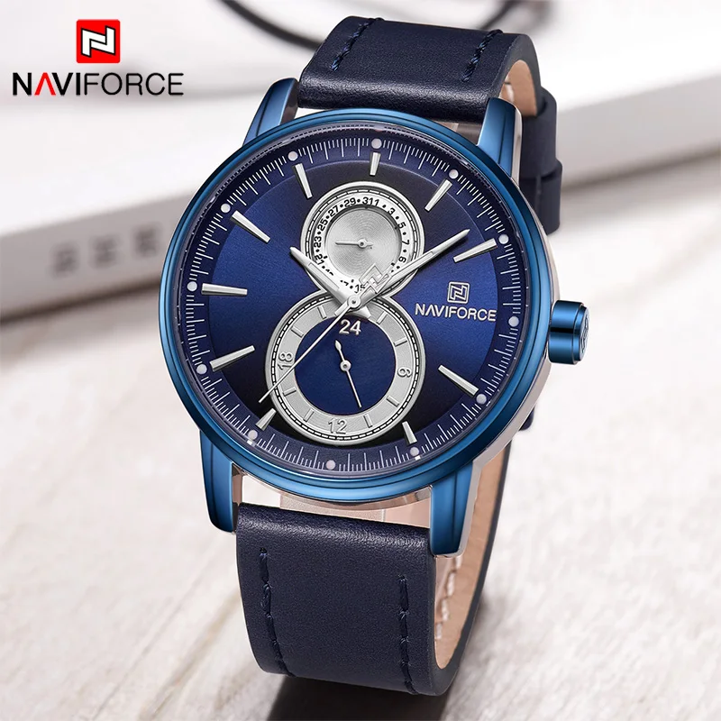 Buy New NAVIFORCE Classic Blue Fashion Men Watches