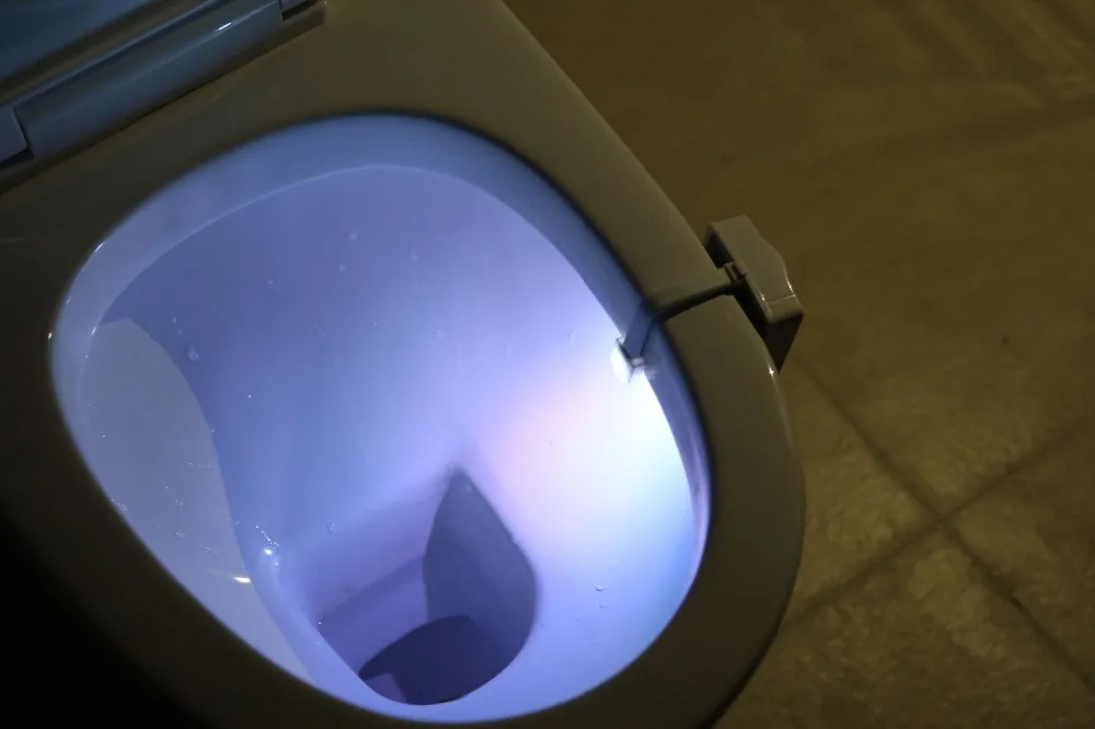 Умный ПИР датчик движения сиденье для унитаза УФ Ночной светильник 16 цветов водонепроницаемый подсветка унитаз светодиодный ароматерапия лампа WC ночной Светильник