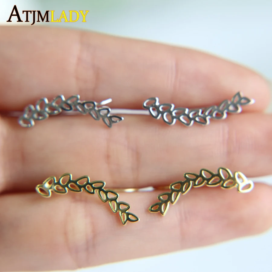 Акция Серьги настоящий кристалл круглый трендовый Brinco высокое качество 925 стерлингового серебра весенний лист Дизайн Длинные альпинистские женские серьги