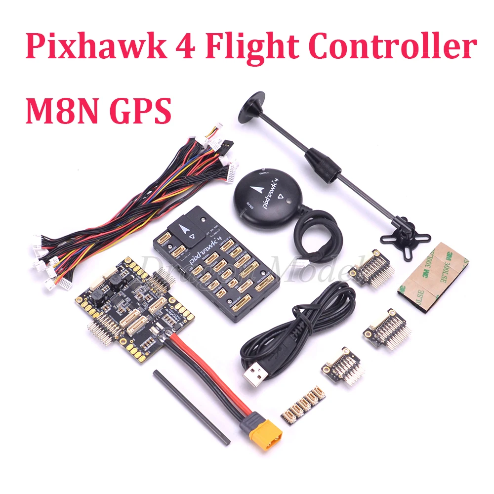 Pixhawk 4 Flight Control & GPS MODULE M8N & PM07 Power Management Board autopilot Combo kit For FPV Quadcopter