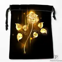 Пользовательские печати желтая роза(1) сумки для покупок на шнурках дорожный мешочек для хранения плавать Пешие прогулки игрушка сумка унисекс мульти Size18-12-31-16